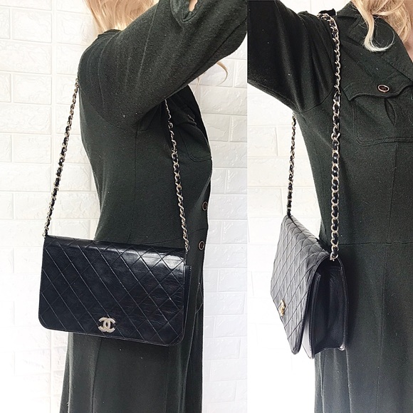 👑Quilted 👑Chanel one flap purse